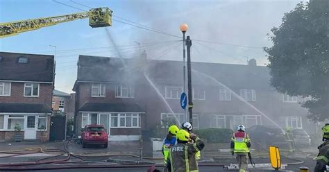 fire on tudor drive today